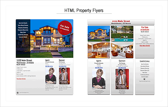 HTML Property Flyers